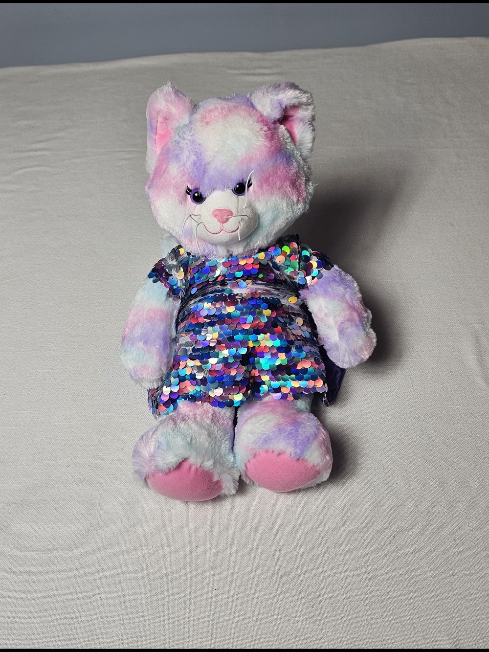 Build-A-Bear Workshop Pastel‎ Swirl Kitty